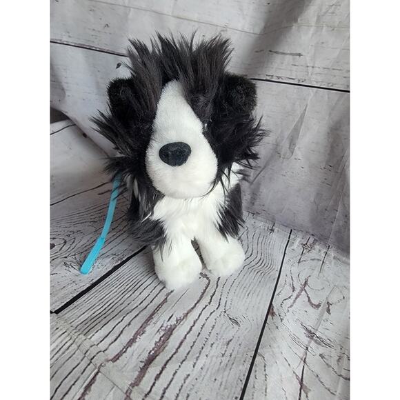 American Girl Saige's Dog Black White Boarder Collie Rembrandt Retired - Picture 2 of 8